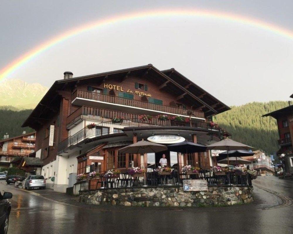 Hotel La Rotonde Verbier Kültér fotó